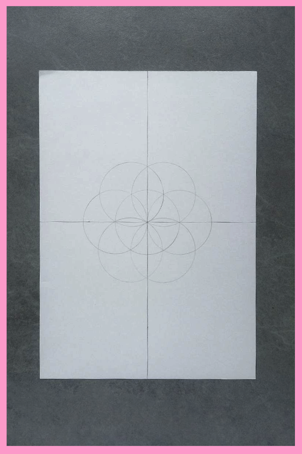 Flower of life step 4